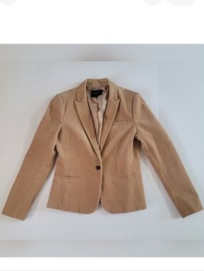 Banana Republic Tan Corduroy Blazer, Size 10
